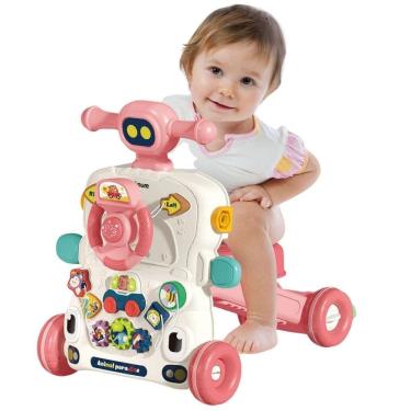 Imagem de Andador De Atividades Para Bebê 5Em1 Com Som E Luz - Castela