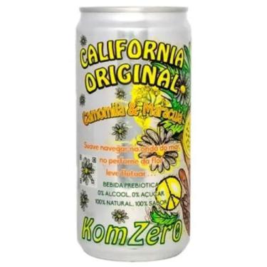 Imagem de Kombucha Sabor Camomila e Maracujá California Original 279ml
