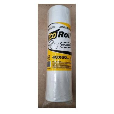 Imagem de Bobina Saco Plastico Picotada 40x60 Alto Rendimento 6 Bobina