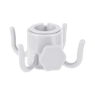 Imagem de Guarda-sol De Praia Branco Em Polipropileno Com Gancho De Quatro Canto