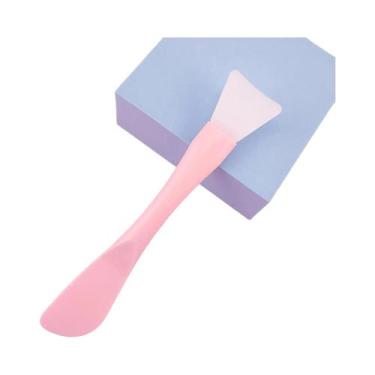 Imagem de Pincel De Silicone Macio Para Máscara Facial Com Espátula, Pincel De D
