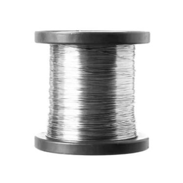 Imagem de Fio de Aço Inox AISI 302 Rígido Brilhante, 0,25mm Diâmetro, 780 Metros