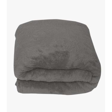 Imagem de Manta De Microfibra Lisa Queen Rovitex Home Cinza, UN, Cinza