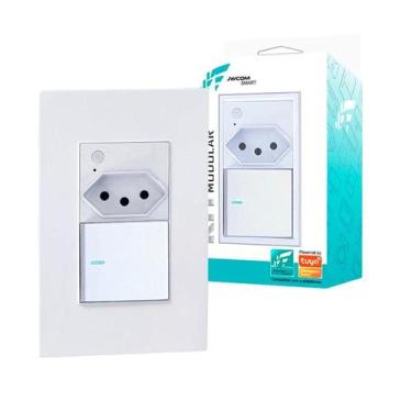 Imagem de Interruptor com Tomada Inteligente - Nilo-imports