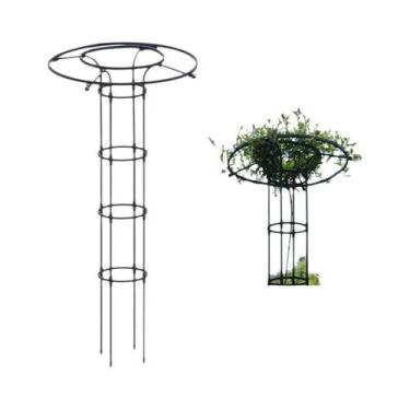 Imagem de Treliça de planta para plantas de escalada, jardim, torre guarda-chuva