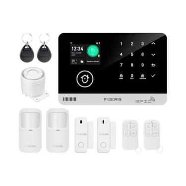 Imagem de Sistema De Alarme WIFI GSM Para Casa Inteligente Com Sensor De Movimen