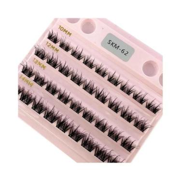 Imagem de Extensões De Cílios 3D Naturais De Visón E Raposa, Cachos Individuais 