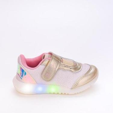 Imagem de Tênis Infantil Feminino Light Kidy Dourado-Feminino