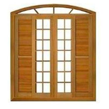 Imagem de Porta de Correr Veneziana Arco 6 Folhas Caravaggio, Arco 2,30x1,20 Cai