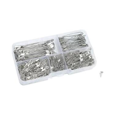 Imagem de Pacote De 260 Peças De Alfinetes De Segurança Grandes E Pequenos, Durá