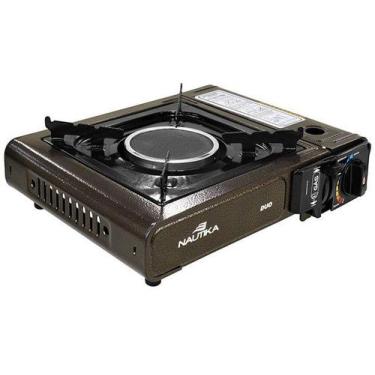Imagem de Fogareiro Portátil Duo Ceramik a Gás Ignição Automática NAUTIKA, Não s