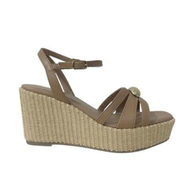 Imagem de SANDÁLIA ANABELA VIA MARTE 188-018-Feminino