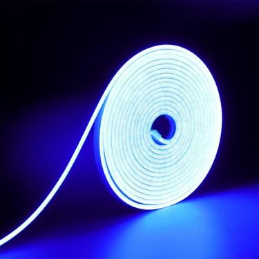 Imagem de Fita De Led Neon Taschibra 8w-m Ip65 12v Cores | Valor Do Metro Azul