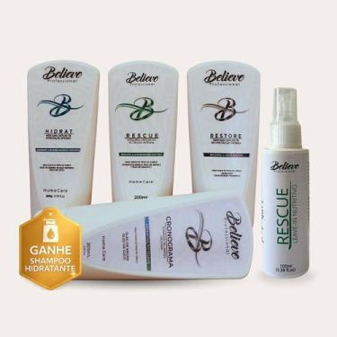 Imagem de Kit Cronograma Capilar Professional com Reconstrutor e Shampoo Hidrata