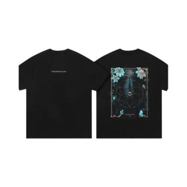 Imagem de Camiseta De Algodão Puro Com Tema Disco Para O Verão De 2025 Festival 