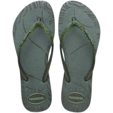 Imagem de Chinelo Havaianas Slim Glitter Edge Feminino-Feminino