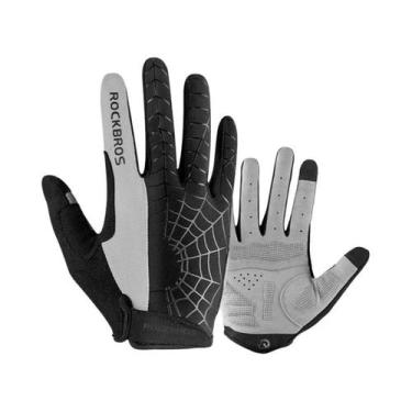 Imagem de Luvas De Ciclismo Unissex De Dedo Inteiro Respiráveis Antiderrapantes 