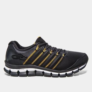 Imagem de Tênis Olympikus Dynamic Masculino - Preto e Laranja, 42