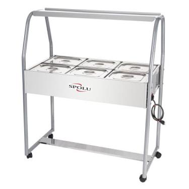 Imagem de Buffet Térmico Spolu 6 Cubas 127V SPL-507
