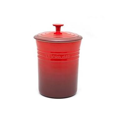 Imagem de PORTA MANTIMENTOS LE CREUSET PEQUENO 2,1L EM CERÂMICA VERMELHO 80814020600005