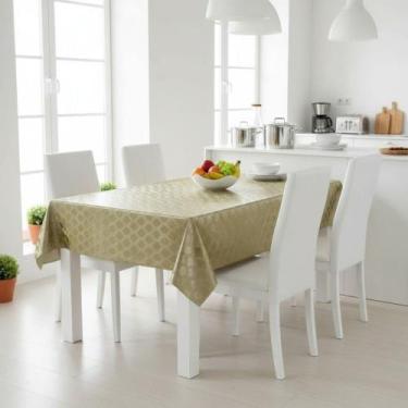 Imagem de Toalha De Mesa Metalizada Ouro Mod7191s Rolo 1,37x20m Vinil OPP - Plas