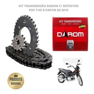 Imagem de Kit Transmissao Darom  Com Retentor Pop 110 I 15/