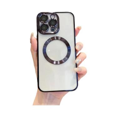 Imagem de Capa Protetora De Lente De Câmera Magsafe Para iPhone 16e, 16, 15 pro 