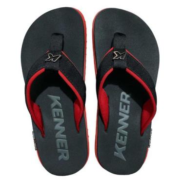 Imagem de Chinelo Kenner Kivah Cushy Adulto Masculino Vermelho, 43