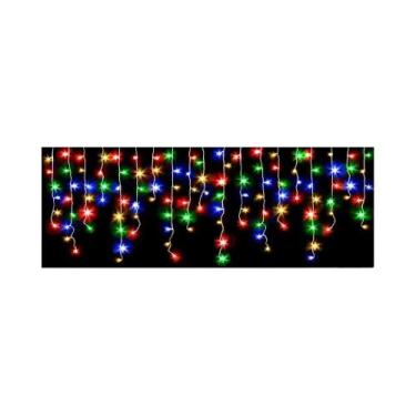 Imagem de Luzes De Natal LED Em Cortina Para Exterior, 4M, Iluminação Decorativa