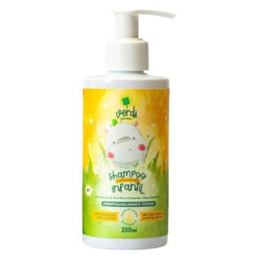 Imagem de Shampoo Infantil Natural com Extratos de Aloe Vera e Camomila + Óleos 