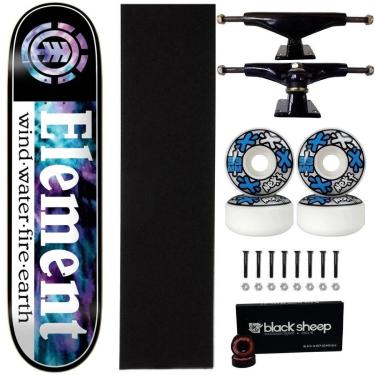 Imagem de Skate Element Montado Cosmos 8.0 Maple Profissional Next 53m-Masculino