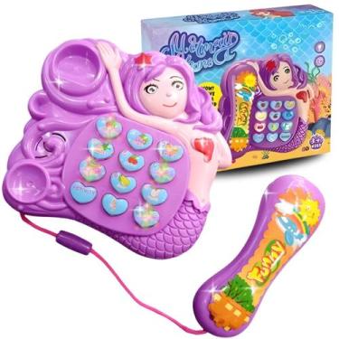 Imagem de Telefone Musical Sereia Infantil Brinquedo Educativo - Europio