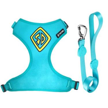 Imagem de Kit Peitoral Air Scooby Doo SD Ajustável para Cães FreeFaro, P
