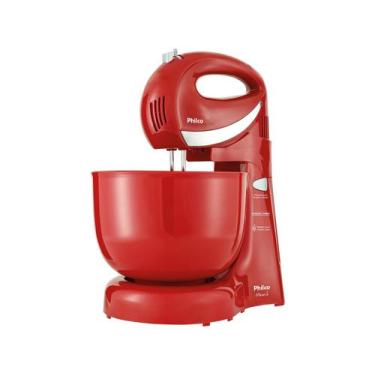 Imagem de Batedeira Philco Paris Vermelha 350W 110V, Vermelho, 110V