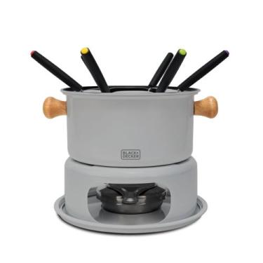 Imagem de Conjunto Para Fondue 10 Peças Eleganza, Black Decker Com Base e Garfos