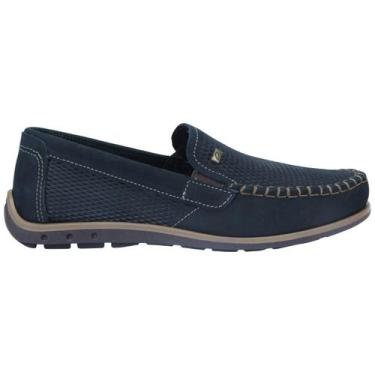 Imagem de Mocassim Pegada 141606 Masculino, 39, Marinho