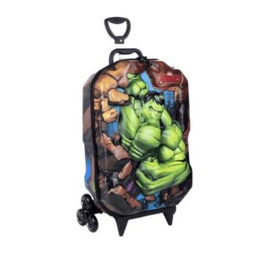Imagem de Mala infantil hulk maxtoy 3850cm22, Verde
