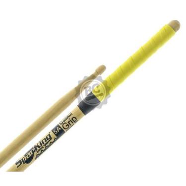 Imagem de Baqueta Spanking Comfort Grip 5A Amarela com cabo emborrachado mais pe