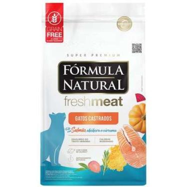 Imagem de Ração Seca Fórmula Natural Fresh Meat Salmão para Gatos Castrados 1kg
