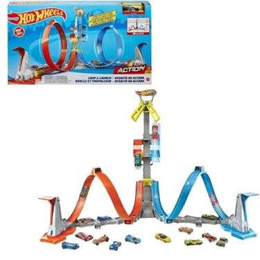 Imagem de Hot Wheels Pista De Percurso Action - Desafio Das Altura - grw39 - Mat