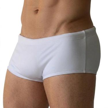 Imagem de Sunga Masculina John Skull com Bojo Anatômico Frontal, Branco, P