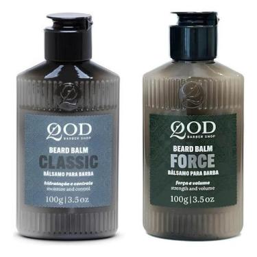 Imagem de Kit Combo QOD Barber Shop - 2 Bálsamos para Barba 100g