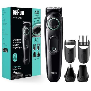 Imagem de Braun Style serie 3 Kit Aparador Elétrico de Barba e Cabelo 5 in 1 Sem