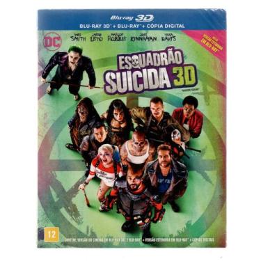 Imagem de Blu-ray 3D Triplo - Esquadrao Suicida - Warner Bros.