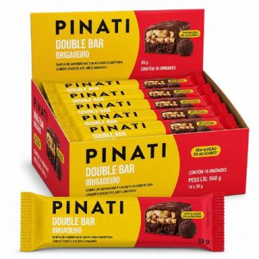 Imagem de PINATI Double Bar Brigadeiro S/ Ad Açuçar 35g (Display 16und)