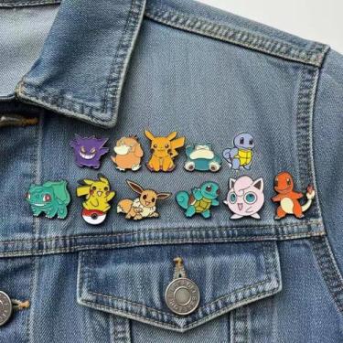 Imagem de Conjunto Criativo De Pins De Esmalte Com Design De Bandagem, 11 Peças,