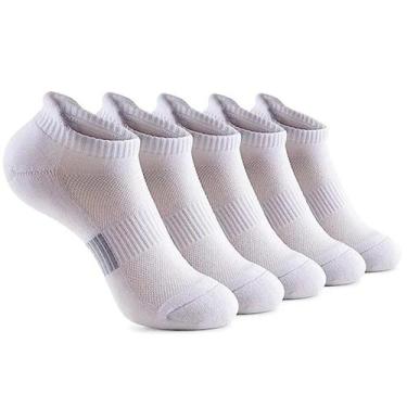 Imagem de Meias Esportivas Respiráveis femininas, 6 Pares Para Corrida, Caminhad