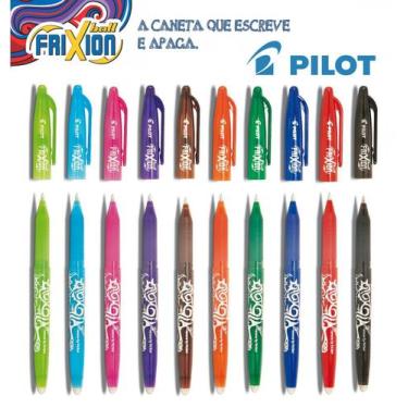 Imagem de Caneta Rollerball Apagável Pilot Frixion Ball - Com 10 Cores