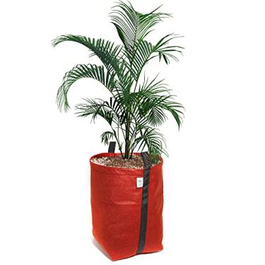 Imagem de 2 Vasos Plantas Feltro 30 Litros King Pot (Vermelho)