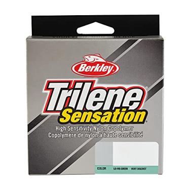 Imagem de Berkley Trilene® Sensation, verde de baixa visibilidade, 2,7 kg | Linha de pesca de monofilamento de 2,7 kg, adequada para ambientes de água doce